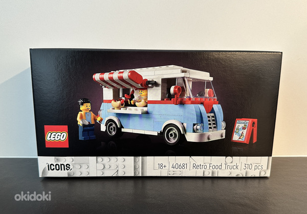 Lego Icons Ретро грузовик с едой 40681 (фото #1)