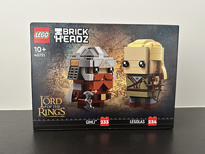 Lego Brickheadz Властелин колец Гимли и Леголас 40751 (1 фото из 3)