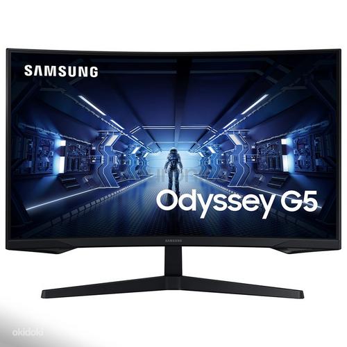 32-дюймовый вогнутый монитор QHD LED VA для Samsung Odyssey G5 (фото #1)