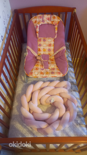 Детская кровать с матрасом (фото #1)