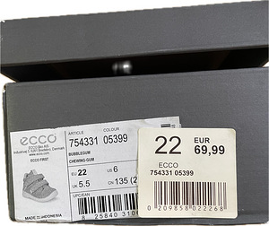 ECCO - Laste kingad - suurus 22 (5 foto / 5)