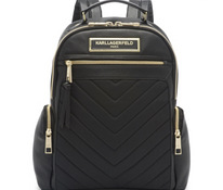 Karl Lagerfeld Chevron Backpack