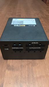 Toiteplokk / PSU / PSU Corsair RM750 750W, 80+ Gold (3 foto / 3)