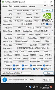Geforce GTX 1660 6GB DDR6 (5 foto / 6)