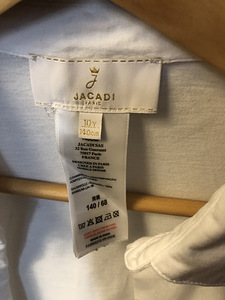 Jacadi valge triiksärk, 140 (4 foto / 4)