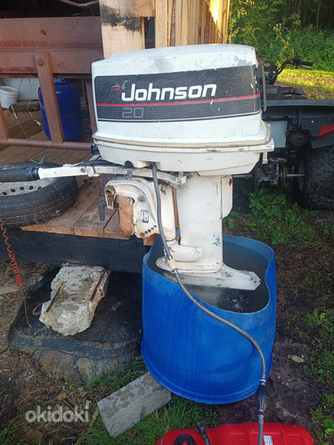Paadi mootor 20 hp Johnson (foto #2)