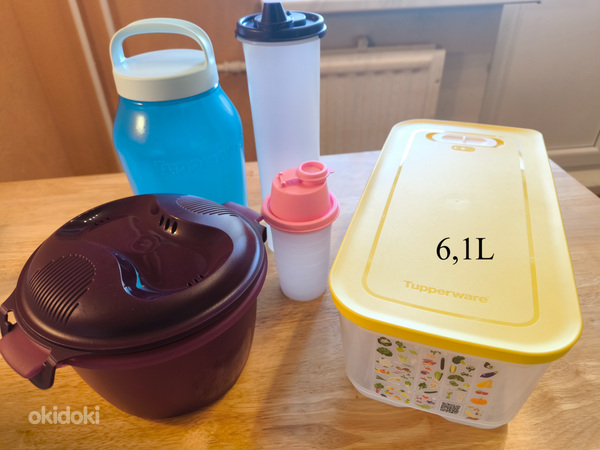 Tupperware konteinerite komplekt