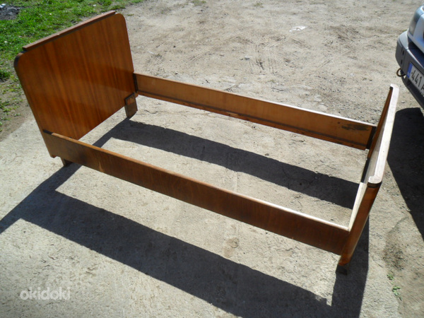 Vana voodi (puit, vineer) 200*90 cm