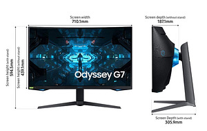 Samsung odissey g7 (1 foto / 2)