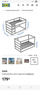 Laste voodi Ikea (4 foto / 4)