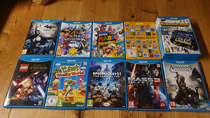 Nintendo Wii U mängud Super Mario, Nintendoland jne (1 foto / 2)