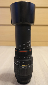 Sigma 70-300mm f/4-5.6 DG Macro objektiiv (Canon EF) (1 foto / 7)