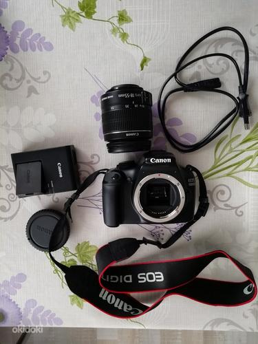SLR Canon EOS 1100D чехол + аккумулятор + зарядное устройство + объектив (фото #5)