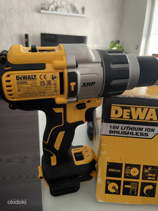 Ударная дрель-шуруповерт deWalt DCD 996 - Tallinn, Инструменты – okidoki