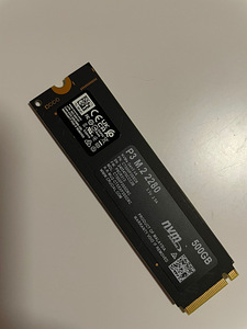 Crucial P3 500GB 3D NAND NVMe PCIe M.2 SSD (2 foto / 7)