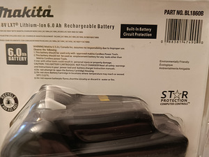 Makita aku 6 ah. Uued (7 foto / 8)