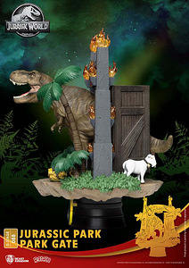 D-Stage Jurassic Park Värav Dioraama - Beast Kingdom (3 foto / 7)