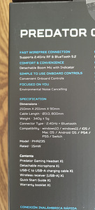 Acer Predator Galea 550 juhtmevabad kõrvaklapid (4 foto / 5)