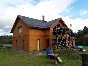 Katuste, puitfassaadide ja terrasside ehitus (7 foto / 10)