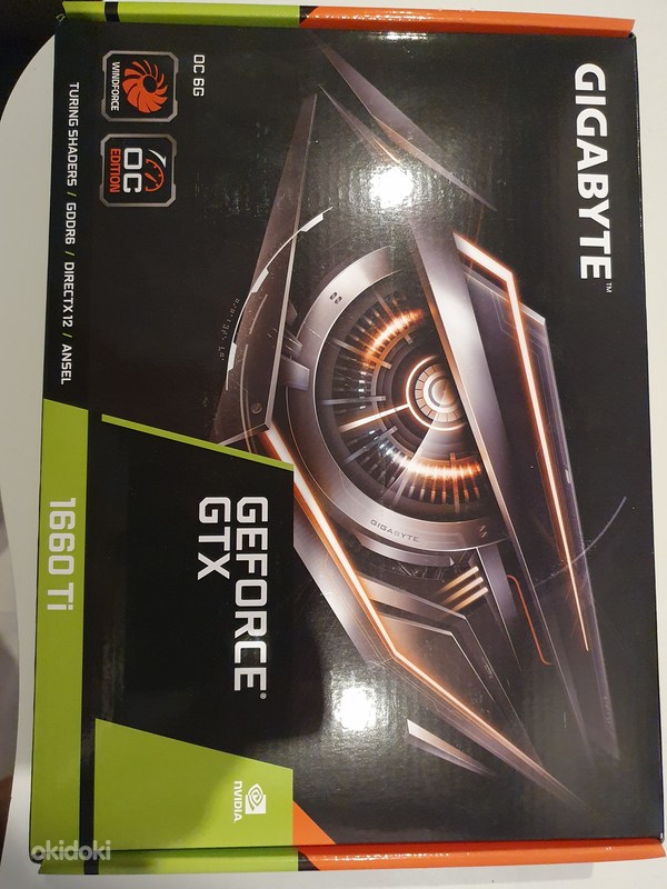 Gigabyte GeForce GTX 1660 Ti OC, GDDR6 (фото #1)