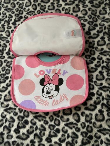 Uus !!! 4 Pack Cotton Bibs for Girl 3+months Disney (foto #3)