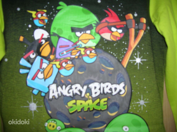 Футболка Angry Birds для мальчика 1,5-2 лет H&M (фото #2)