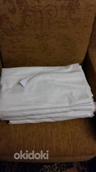 Valge puuuvillane kangas ( uus) (foto #1)