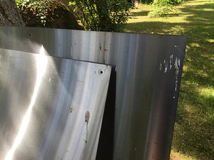 Roostevaba metall plaat 1170 x 2460 mm paksus 2mm 2 tük (3 foto / 4)