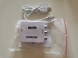 HDMI to Audio/Video converter (2 foto / 2)