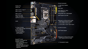 TUF GAMING Z490-PLUS (WI-FI+Bluetooth~10m) LGA1200 DDR4 (4 foto / 4)
