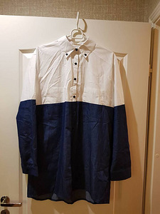 Valge-sinine triiksärk, Uus, s. L/XL (5 foto / 6)