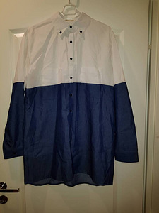 Valge-sinine triiksärk, Uus, s. L/XL (6 foto / 6)