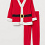 Santa (päkapiku) H&M fliisikostüüm (vaata mõõtud) ~ s 134 (foto #5)