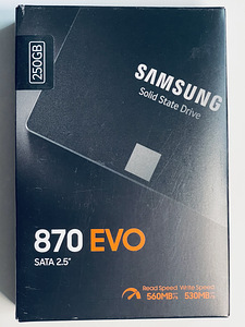 Samsung 870 EVO SATA 2.5" 250GB SSD