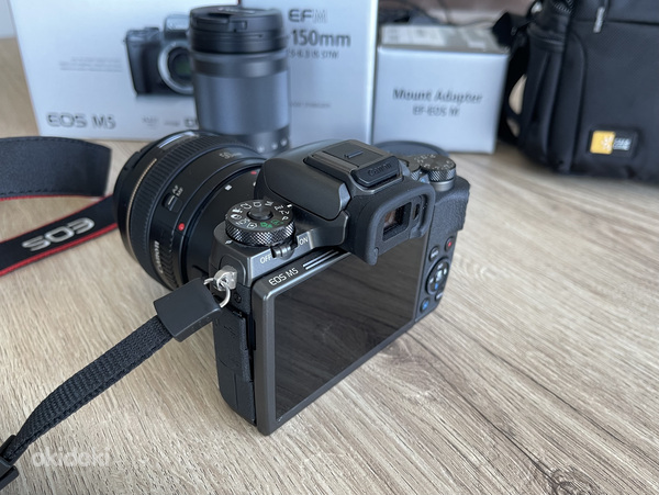 Canon EOS M5 EFM 18-150mm EF-EOS Адаптер EF 50mm LENS mm (фото #4)