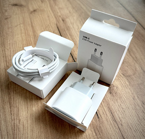 Kiirlaadija iPhone iPad 20W adapter kiir laadija USB-C (1 foto / 3)