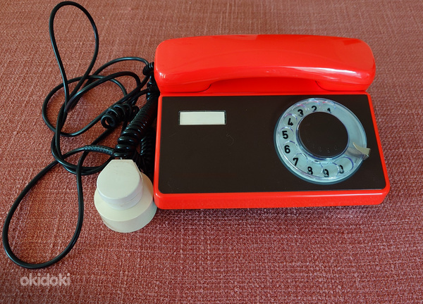 Tesla Stropkov telefon, oranž 1983.a