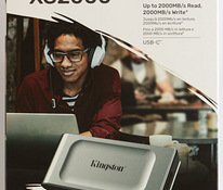 Внешний SSD 2TB Kingston XS2000
