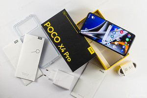 Poco X4 Pro 5G 8GB RAM, 256GB, karp, laadija, tsekk (1 foto / 1)