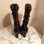 Кожаные зимние сапоги с натуральным мехом. (фото #4)