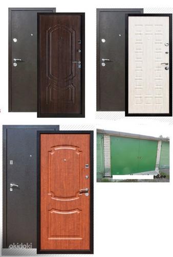 Гаражные ворота, металлические двери на заказ (фото #1)