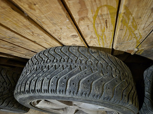 Talverattad Dunlop 205/55 R16 valuvelgedel, komplekt 4 (2 foto / 7)