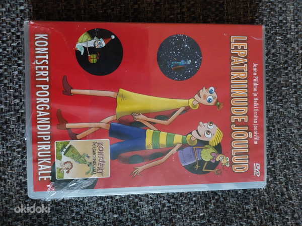DVD Lepatriinude jõulud