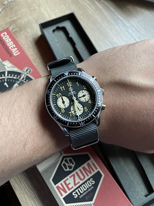 NEZUMI CORBEAU CQ2.202 40mm chronograph käekell watch (1 foto / 5)
