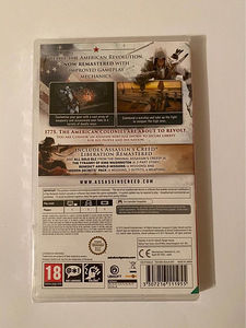 Assasins Creed III REMASTERED Nintendo Switch mäng (2 foto / 2)