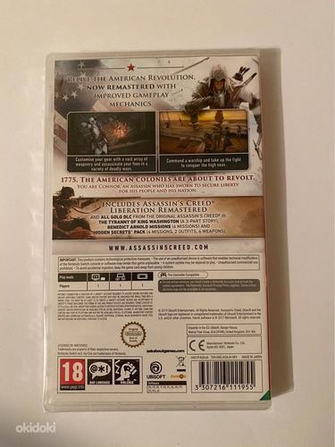 Assassins Creed III REMASTERED игра для Nintendo Switch (фото #2)