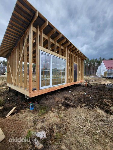 Ehitame sauna, terrassi, karkassmaja (foto #3)