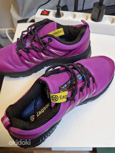 Фиолетовые кроссовки новые (фото #4)