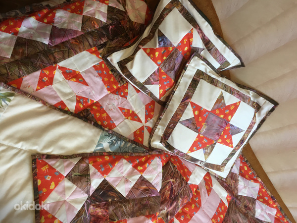 Новые одеяла, покрывала ручной работы различных размеров (фото #10)