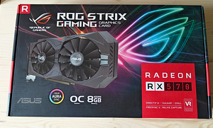 Asus Radeon RX 570 8GB videokaart (1 foto / 3)